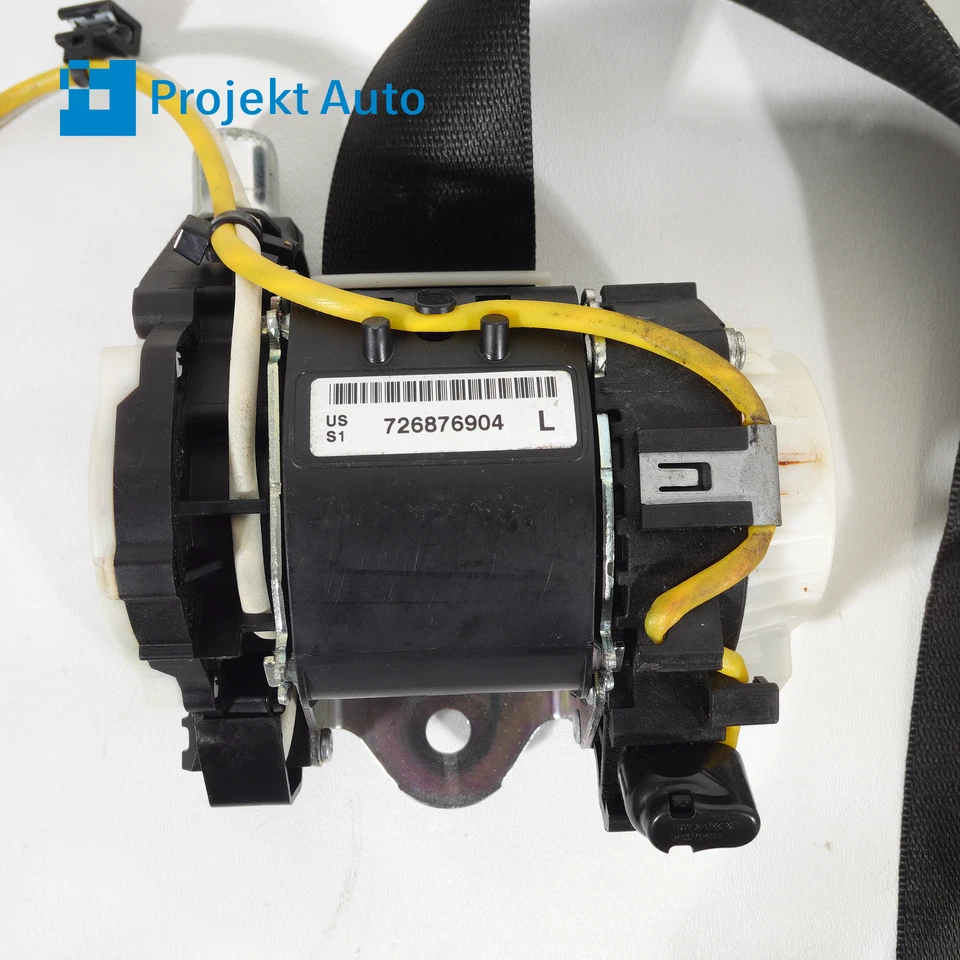 Cinturón de seguridad superior delantero izquierdo BMW 13-14 OEM M6 650i 640i Gran Coupé 7268769 F06 Foto 2 de 4