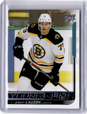 Jeremy Lauzon - 2018-19 Upper Deck Series 2 Young Guns #456 - Bruins