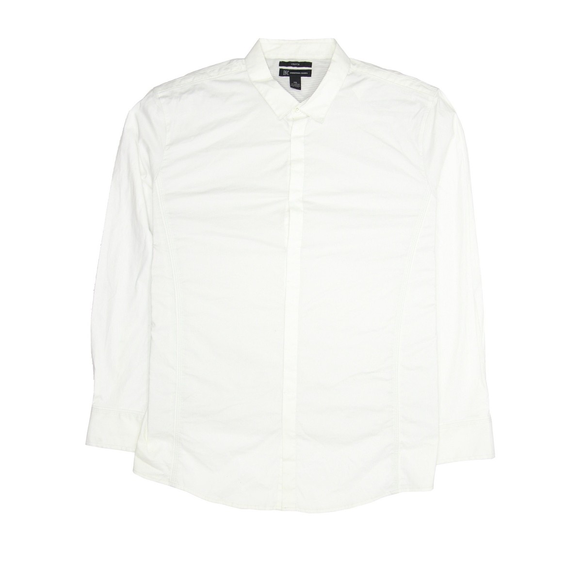 inc international concepts dress shirts INC International Concepts Mens Button Down Shirt Sport (2XLarge, White), Men's