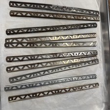 Vintage 10 Inch Gilbert Erector GIRDERS, 50 pieces