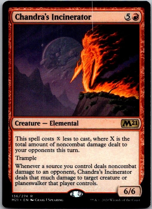 Core Set 2021 #136 Chandra's Incinerator