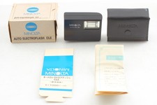 Tested NEAR MINT w/ Box MINOLTA CLE Auto Electro Flash TTL Strobe From JAPAN
