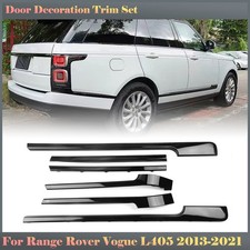 6Pcs Door Side Body Molding Trim Strips For Range Rover Vogue HSE L405 2013-2021