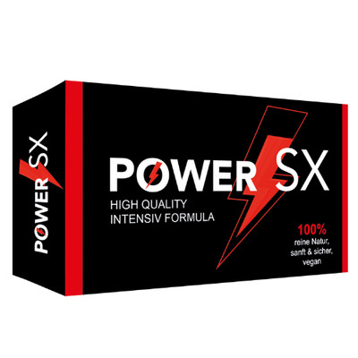 Power SX - 30 Kapseln   Mehr Lust & Energie durch L-Arginin & Zink Unterstützung
