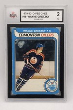 1979-80 O-Pee-Chee #18 Wayne Gretzky Rookie RC KSA 2 Good – Iconic Hockey Card
