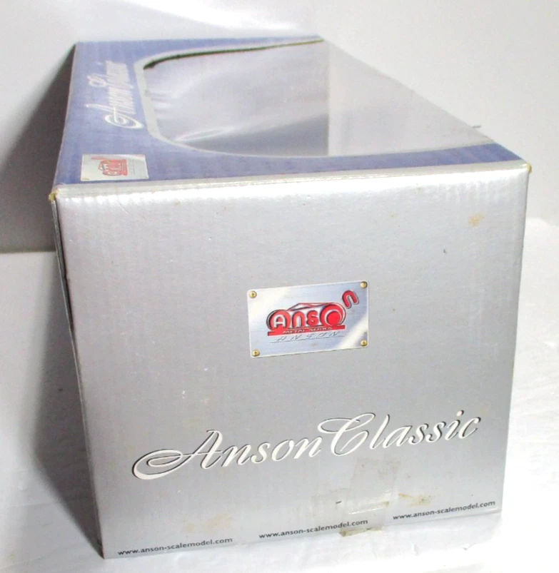 Anson Classic 1963 Ford Thunderbird Convertible 1:18 Scale, Dark Blue T-Burd - Image 3 of 4