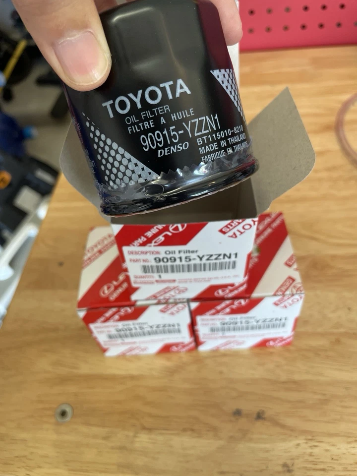 3 Genuine Toyota Oil Filters for 2005 Toyota Corolla, Purchased From Dealership - Image 4 of 4