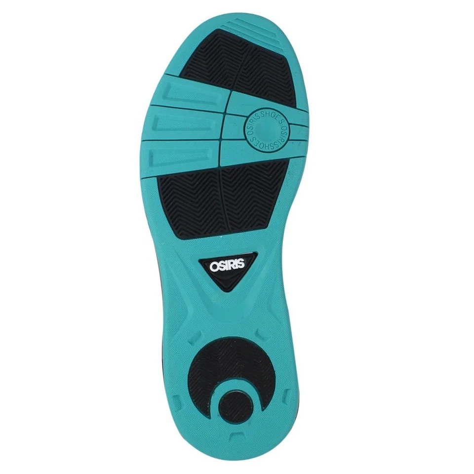 Scarpe da Skate Osiris Peril Black Grey Teal - Skate Shoes - Imagen 4 de 4