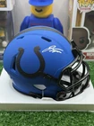 Jonathan Taylor Auto Signed Colts Rave Mini Helmet Beckett Witness