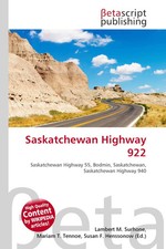 Saskatchewan Highway 922 Lambert M. Surhone (...