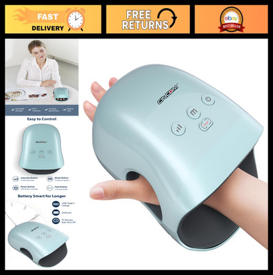 Cordless Hand Massager with Heat & Compression for Arthritis, Carpal Tunnel Reli