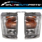 <!--F#f_0-->LH+RH Chrome Trim Corner Indicator Lights Pair for Toyota Hilux 2WD/4WD '97-'01<!--F/-->