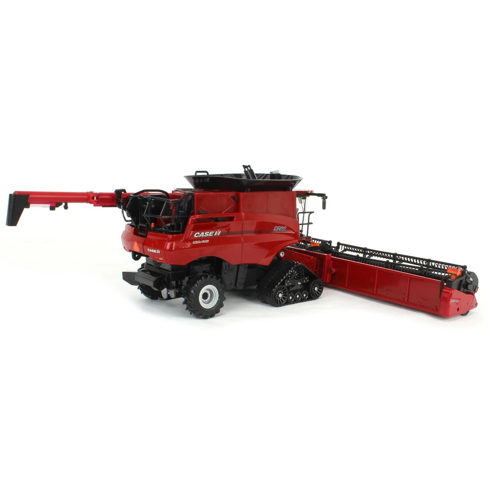 1/32 Case IH Axial-Flow 9260 Tracked Combine w/ Corn & Grain Heads ERTL ZFN44403 - Image 4 of 4