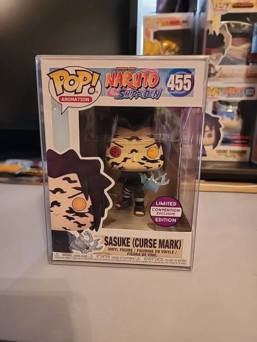 Funko Pop! Vinyl: Naruto Sasuke (Curse Mark) #455 Convention Exclusive