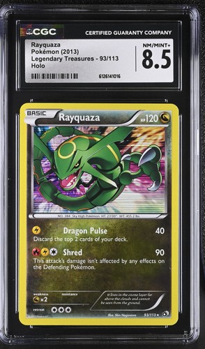 Rayquaza graded CGC 8.5 for sale on eBay