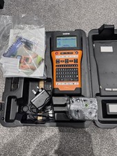 Brother P-Touch E550W Label Printer with Battery, Charger, Instructions, Case