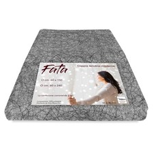 COPPIA TENDINA VETRO FATA GRIGIO ARGENTO ORGANZA MILLE FILI