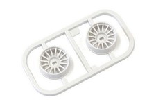 Kyosho MDH100W-N35 Multi Wheel N/Offset 3.5 White / 1Pair Mini-Z