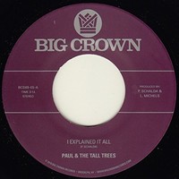 Paul The Tall Tree - I Explained It All/Watch Out - Vinyl Record Vl - G3Z