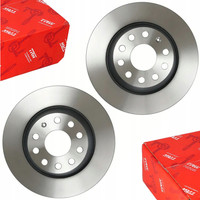 2X TRW DF4048 Bremsscheibe FüR Opel Astra GTC Meriva Combo Zafira Corsa