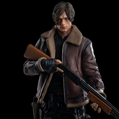 Leon S Kennedy Resident Evil 4 RE4 Remake Figure 33CM PVC Statue Biohazard