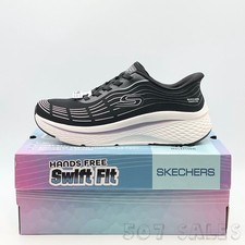 Skechers Hands Free Swift Fit Sneaker Black / Purple 179313S - Size 8