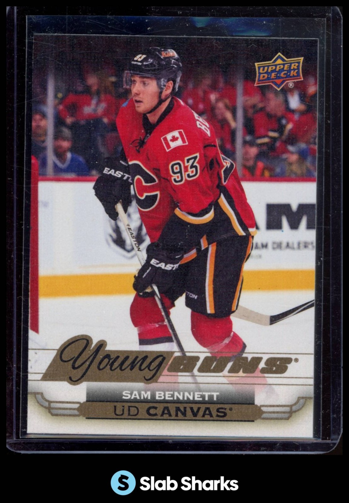 2015 UPPER DECK #C101 SAM BENNETT UD CANVAS YOUNG GUNS RC ROOKIE