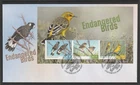 Australia 2026: Endangered - Birds First Day Cover with Mini-Sheet - Fine Used.