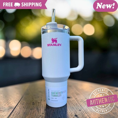 #ad Stanley Winter Wonderland Collection Crystal Crush Flowstate Quencher 40oz $59.99