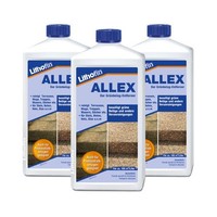 3X Lithofin Allex GrüNbelag-Entferner Algen- Und Moosentferner Beton 1 Liter