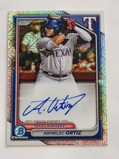 2024 Bowman Chrome - Mega Box Chrome Prospect Mojo Autographs Abimelec Ortiz