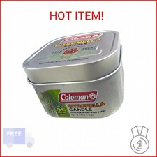 Coleman Pine Scent Citronella Candle with Woo...