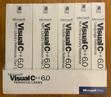 Microsoft Visual C  6.0 Reference Library Volume 1-5 Microsoft Press NEW SEALED