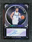 2020-21 Panini Obsidian JALEN BRUNSON 23/75 Auto Electric Etch Purple #AU-JBR