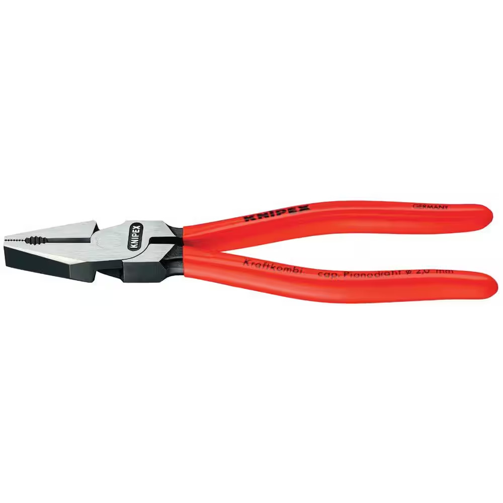 8 In. High Leverage Cross Cut Combination Pliers