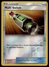 Pokemon Multi Switch Reverse Holofoil SM - Guardians Rising - 129/145 LP