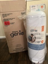 Diaper Genie Signature Pail with 18-Bag Refill