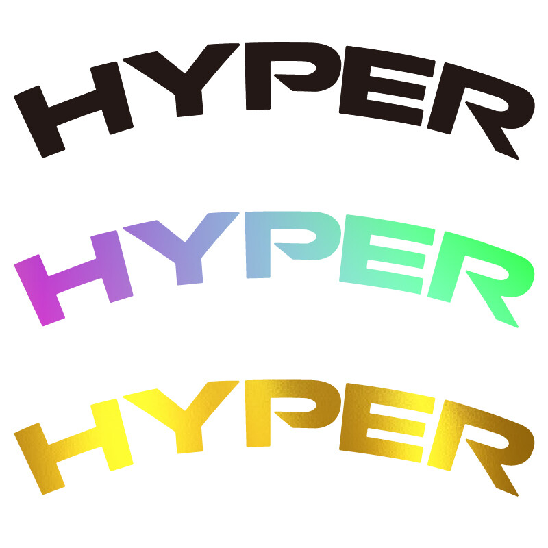 Wheel Sticker for LUN HYPER winspace 38 50 65 D45 D67 D40 D60 Road