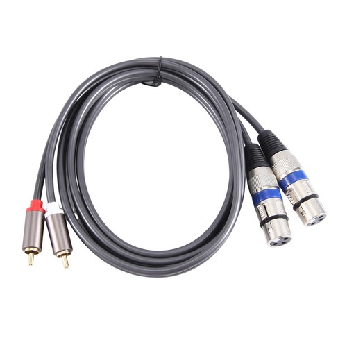 KnnX 28031 | Câble Audio Stéréo RCA Phono | 2 X Mâles Vers 2 X