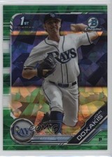 2019 Bowman Chrome Draft Sapphire Green 50/50 John Doxakis #BDC-156 11pj