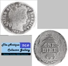 Antique 1903 O⌛US New Orleans Mint Silver Barber Dime🪙Antique🪙