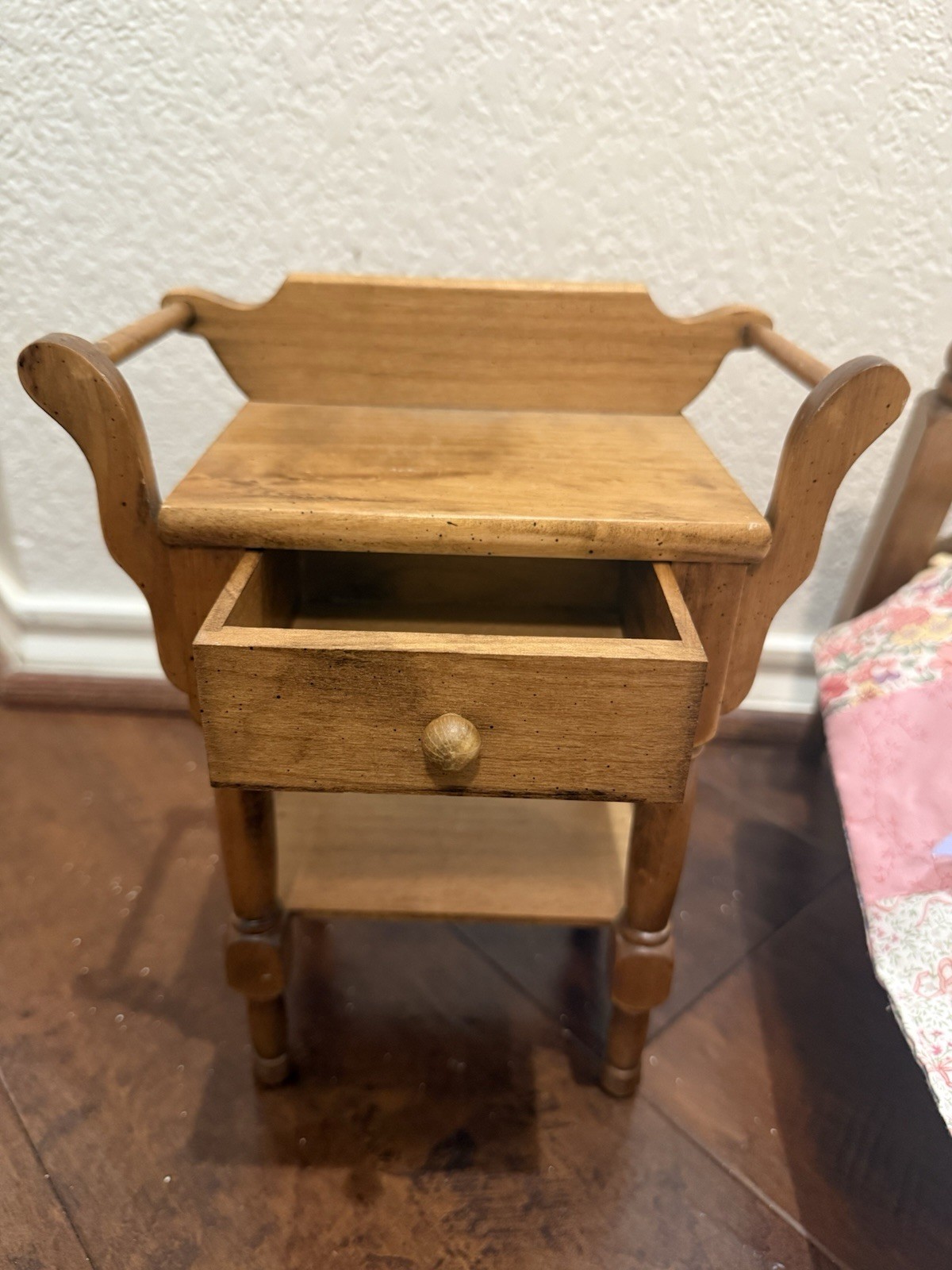 1990s Pleasant Company American Girl ADDY Rope Bed & Nightstand *See Details