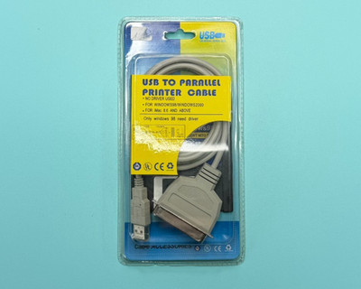   USB auf Paralell Centronics CN36M IEEE 1284 Printer Drucker-Kabel Adapter