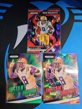 2024 Prizm Malik Naber Instant Impact Red Ice And Green . Recruits Ice. Rc 3 Lot