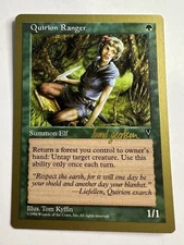 1997 World Championships MTG Magic The Gathering Quirion Ranger