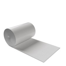 FLINKO 2 Rollen Garagen Wandschutz selbstklebend & zuschneidbar weiß 200x20x0,5c