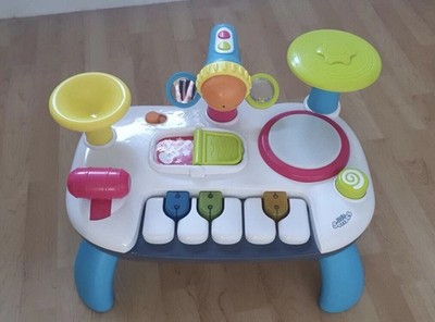 Kinder Klavier auf Beinen interaktiv beleuchtet Musik spielen Motorik Lernen Spielzeug