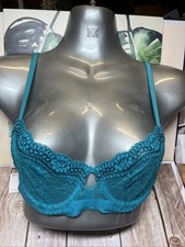 Marks Spencer B by Boutique Lacy Wired Bright Turquoise Bra 30a Bnwt B13