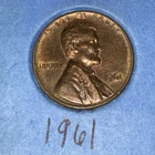 1961-P Lincoln Memorial Cent — photo from another recent sale