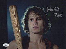 MICHAEL BECK Hand Signed 8x10 THE WARRIORS Photo SWAN Autograph JSA COA CERT